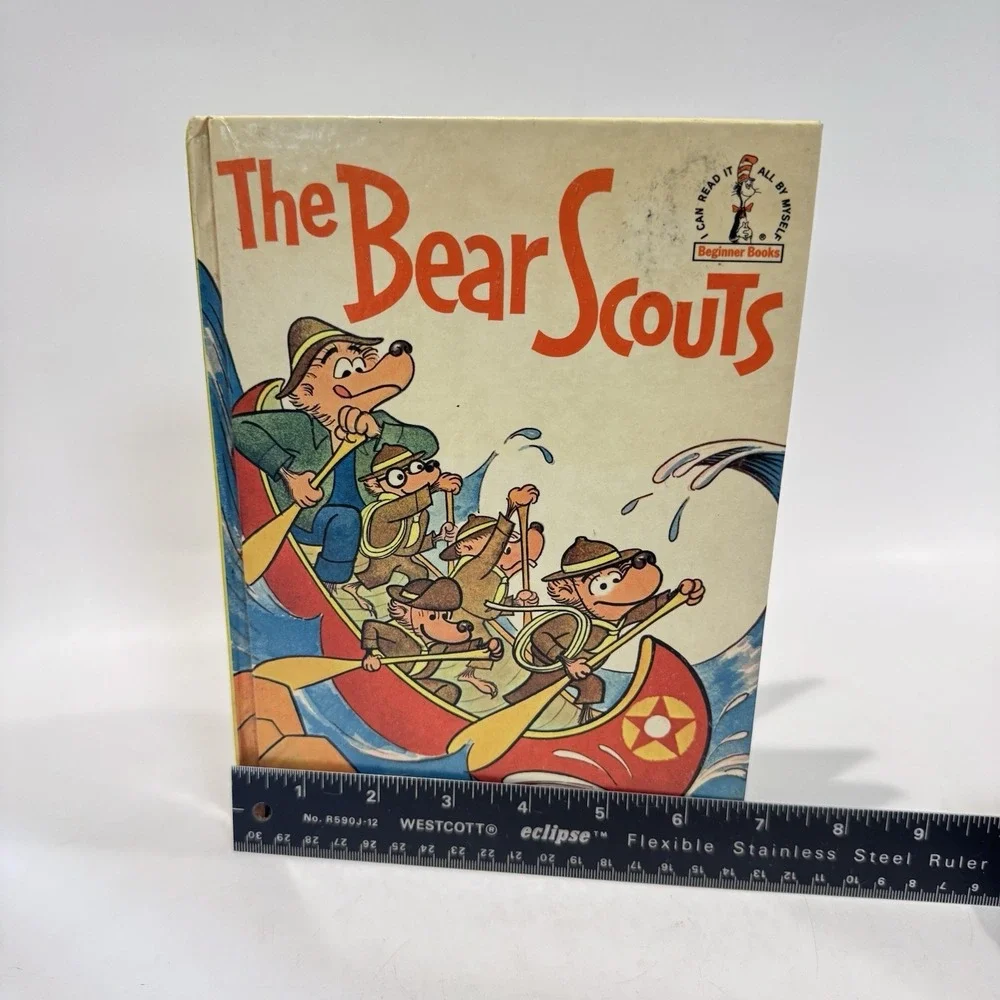 Vintage The Bear Scouts by Stan & Jan Berenstain 1967‎ Beginner Books Hard Cover